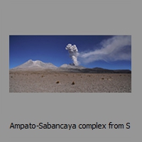 Ampato-Sabancaya complex from S